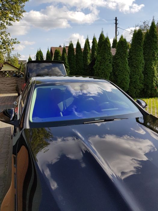 Folia kameleon na przednią szybę - efekt szyby solarnej, redukcja UV !