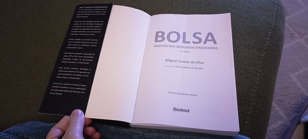Livro BOLSA investir nos mercados financeiros
