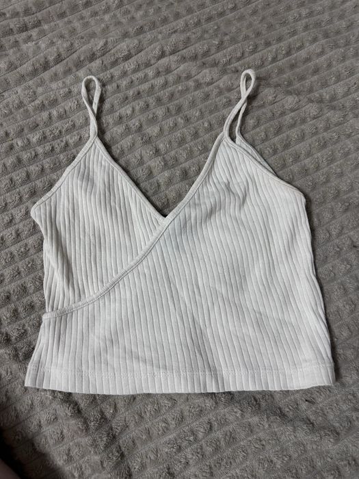 топ майка обтягивающая