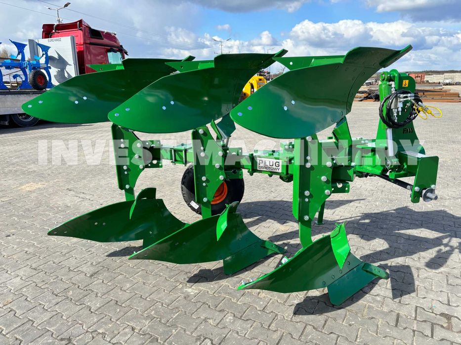 Pług obrotowy i zagonowy EURO MASZ nowy TRANSPORT gratis