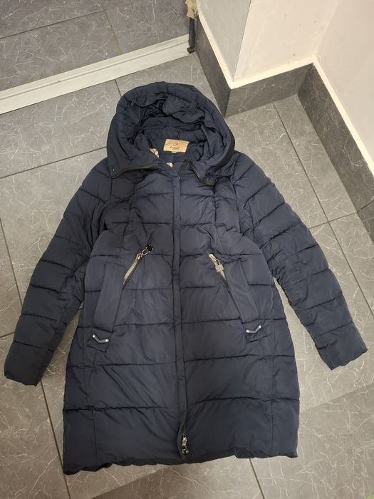 Теплий пуховик 48