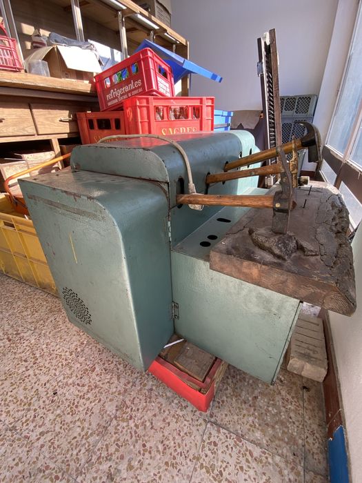 Máquina de demonstração de martelos ‘Ferramentas Jaguar’. Raríssima