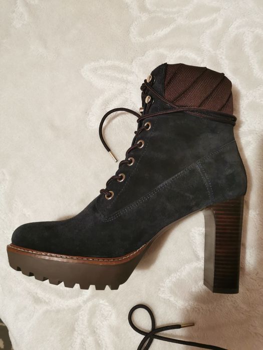 Tommy Hilfiger botki na platformie 10.5cm roz 40 jak nowe