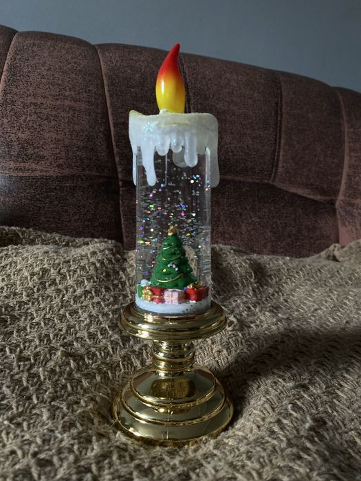 Декоративна новорічна LED свічка