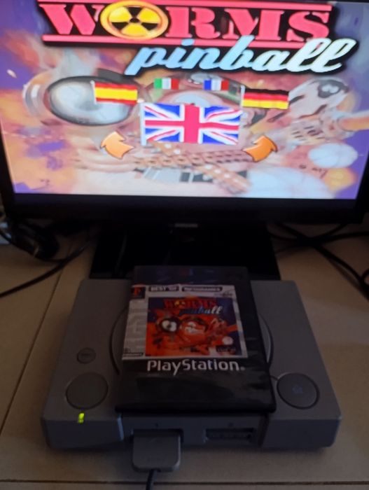 Worms Pinball Ps1