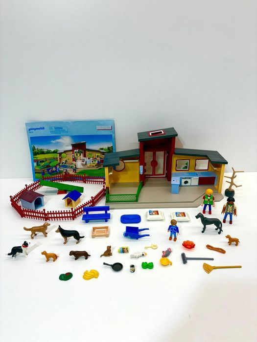 Hotel dla zwierząt "Łapka" Playmobil 9275 schronisko dla psów i kotów