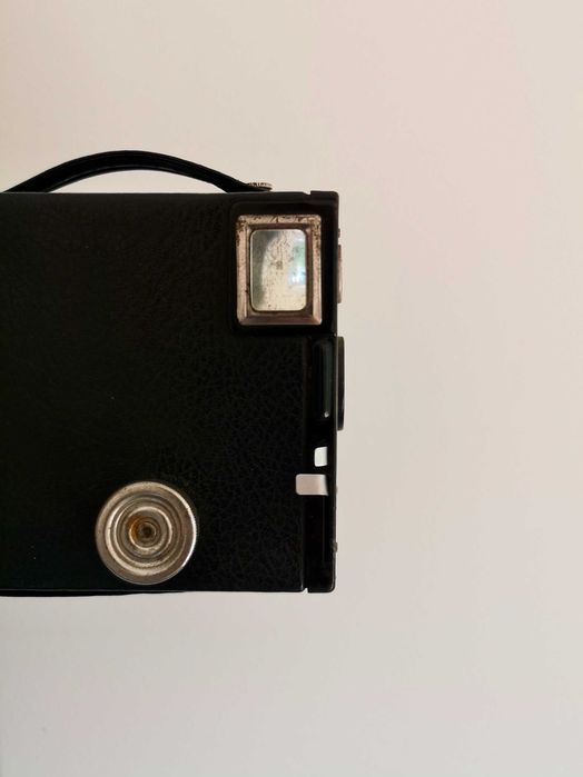 Câmara fotográfica de caixa Kodak Brownie Target Six-20, vintage