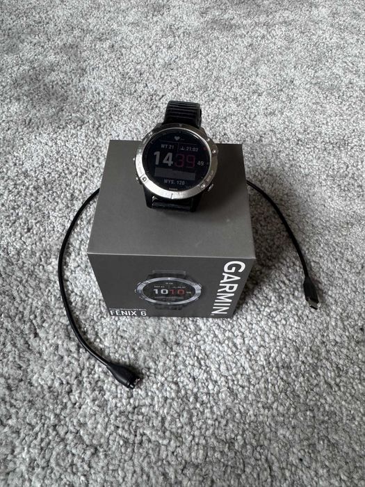 Zegarek sportowy smartwatch Garmin Fenix 6