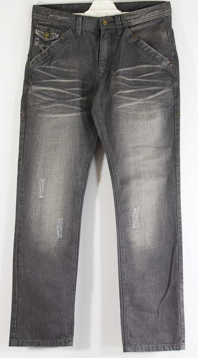Jeans męskie stalowe Rozmiar 46