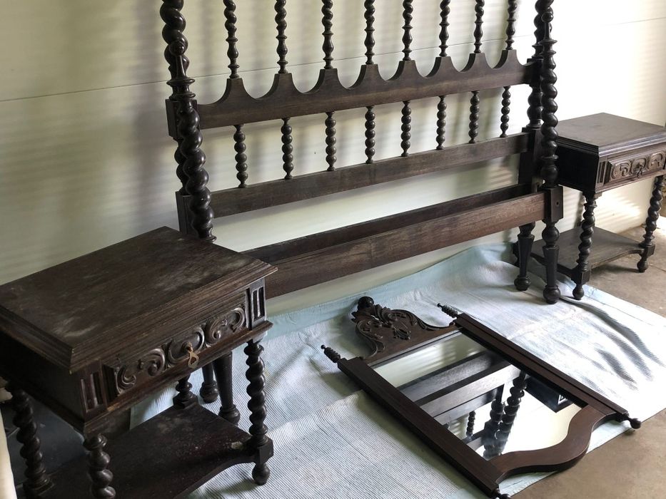 Recheio Mobília Bilros vintage Possibilidade de entrega