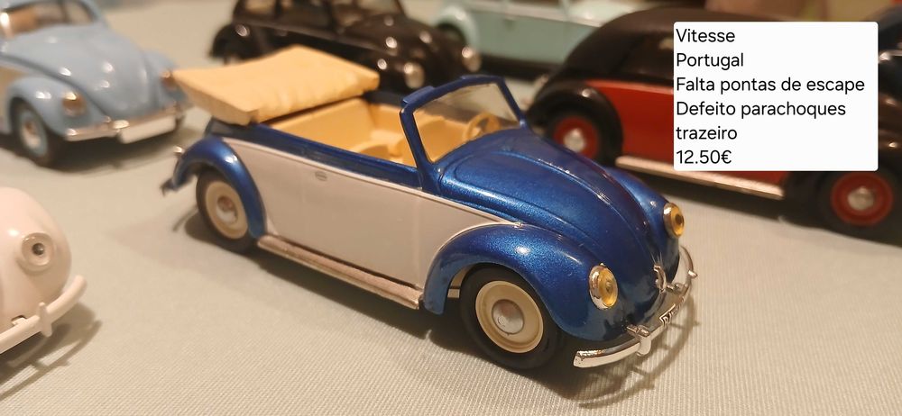 Miniaturas volkswagem 1.43