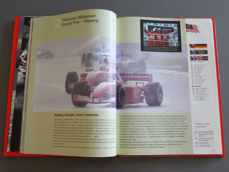 Livro Fórmula 1 2001/02