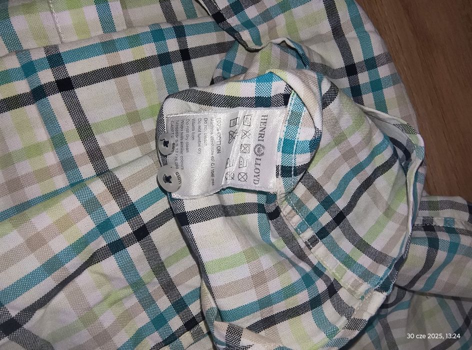 Koszula kratka Henri Lloyd roz L oryginalna