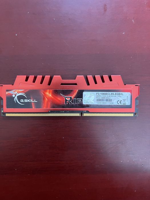 G.Skill 8 GB DDR3 1333 MHz (F3-10666CL9S-8GBXL)