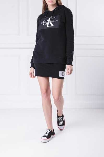 Bluza Calvin Klein Jeans Monogram Box Relaxed Fit Oryginał Kangurka