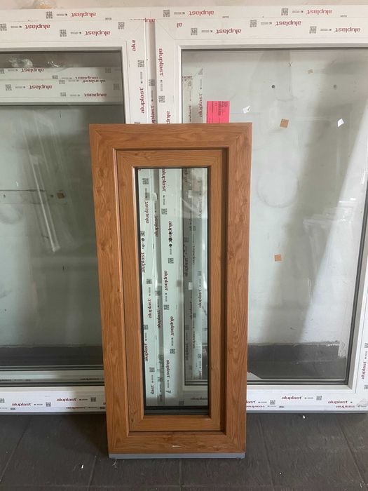 Okno PCV 48x111 Zew. Winchester 3 szyby Veka Nowe Wyprzedaż