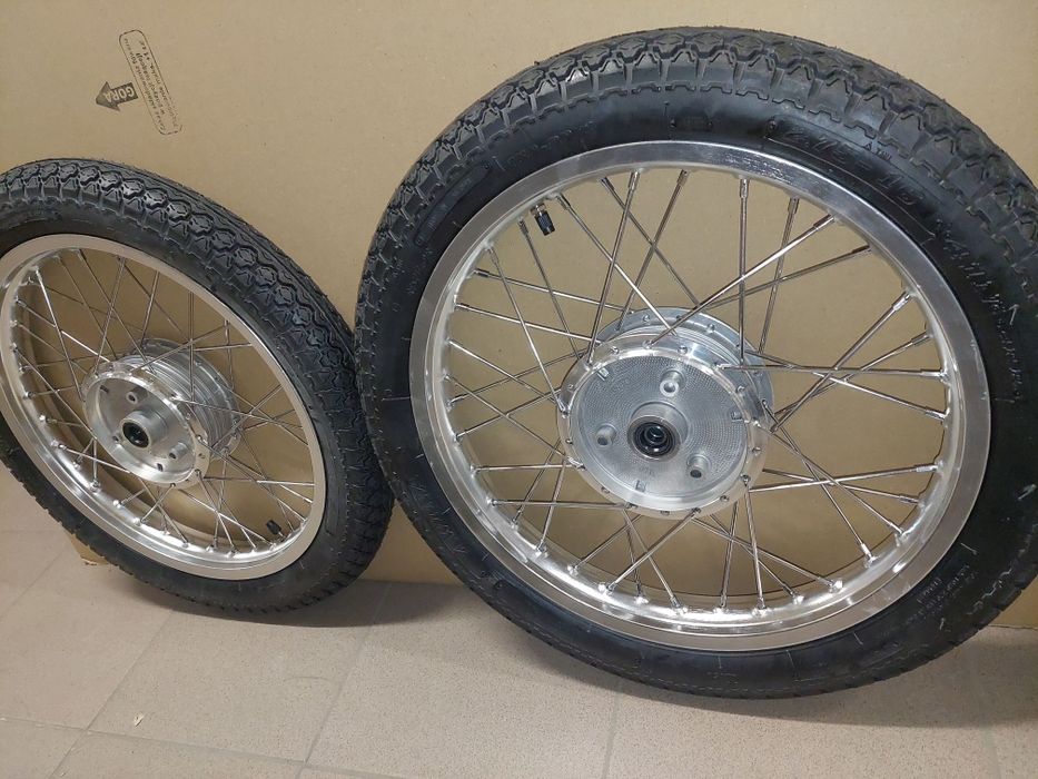 Kola r16" Simson s50 s51 s53 enduro alum.sr4 duo inwalidzki  kpl pl