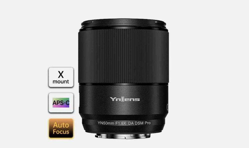 Yongnuo 50mm F/1.8 DA DSM PRO AF auto focus Fujifilm X