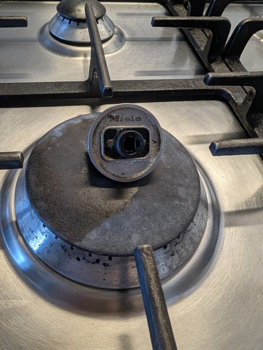 Placa a Gás Miele Inox