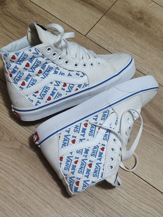 Vans wysokie trampki damskie rozm.38.5