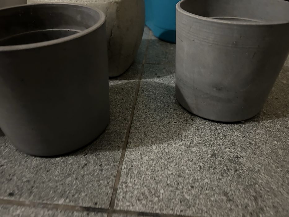 Donice ceramiczne ikea 5 szt 13 cm