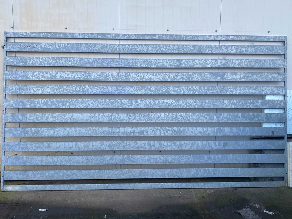 Przęsło ocynkowane 170x312cm z profili poziomo 10x2cm