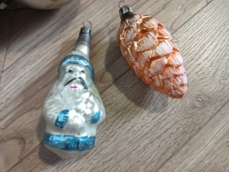 Bombki choinkowe zestaw stare świąteczne