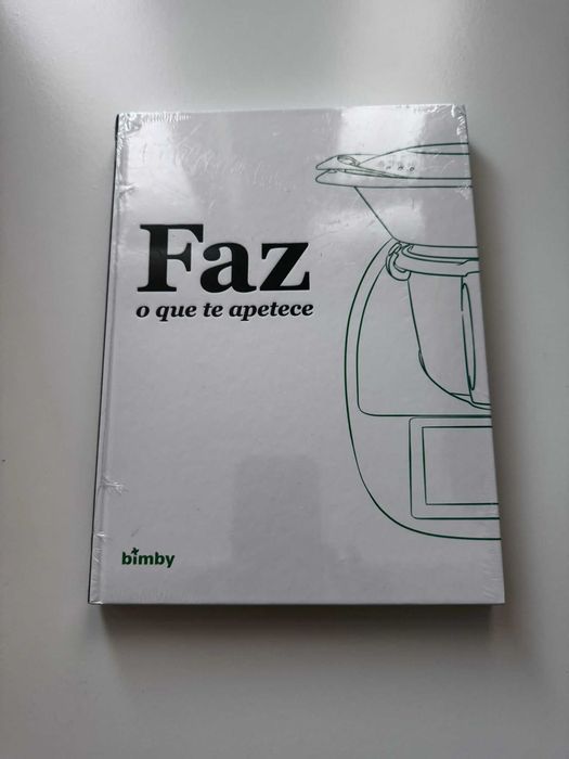 Livro Bimby "Faz o que te apetece" novo e lacrado
