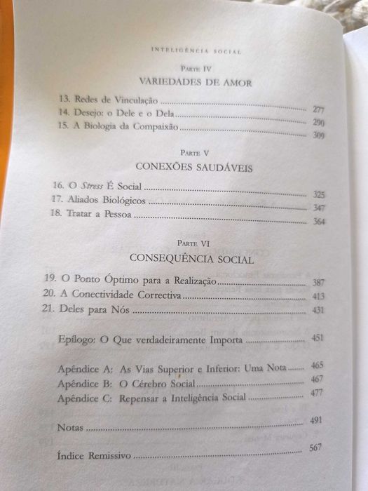 "Inteligência Social  ciência do relacionamento humano" Daniel Goleman