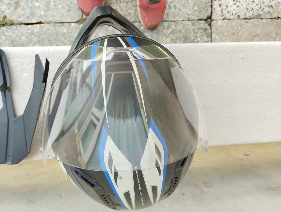 Мото шлем ендуро