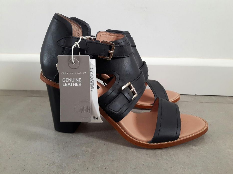 Buty sandały na obcasie H&M
