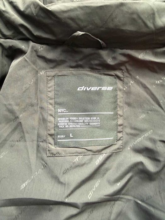 Diverse kurtka zimowa pikowana z kapturem