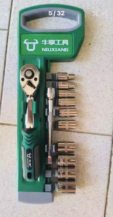 Набір торцевих ключів для дому ремонту головки с трещоткой набор