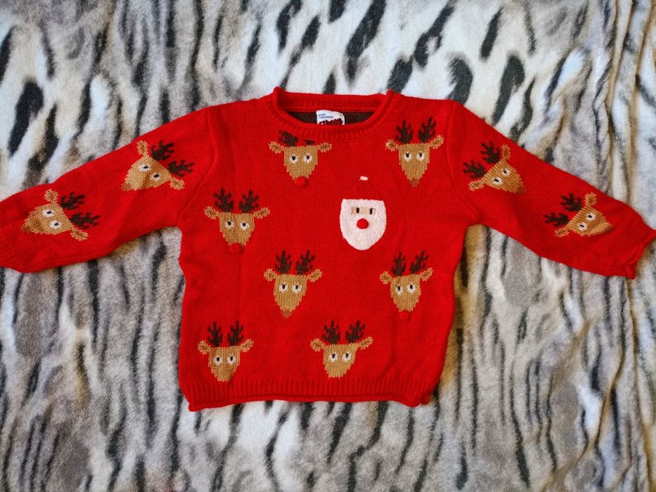 Sweter świąteczny 80