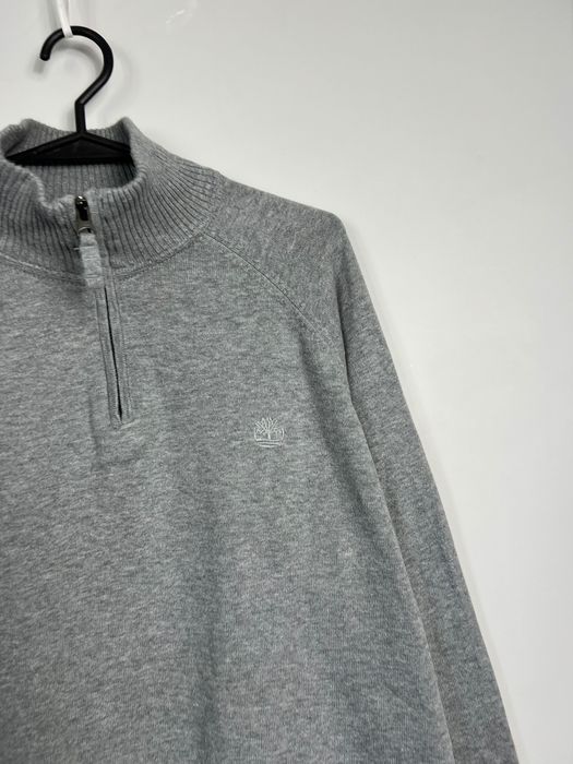 Sweter Timberland logo half zip