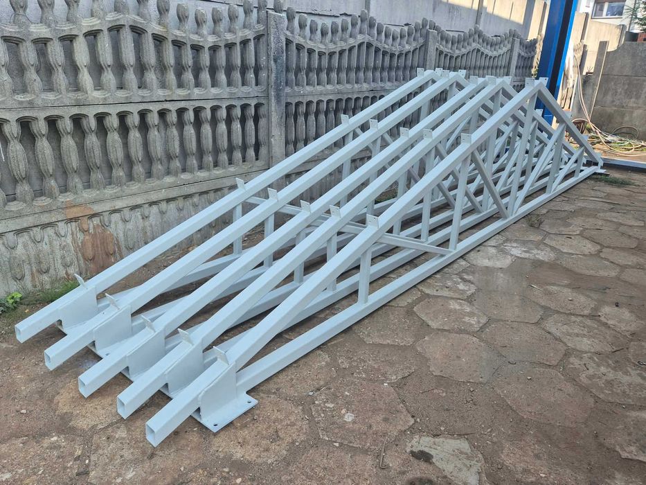 Konstrukcja hali stalowej 6,30 x 16 m