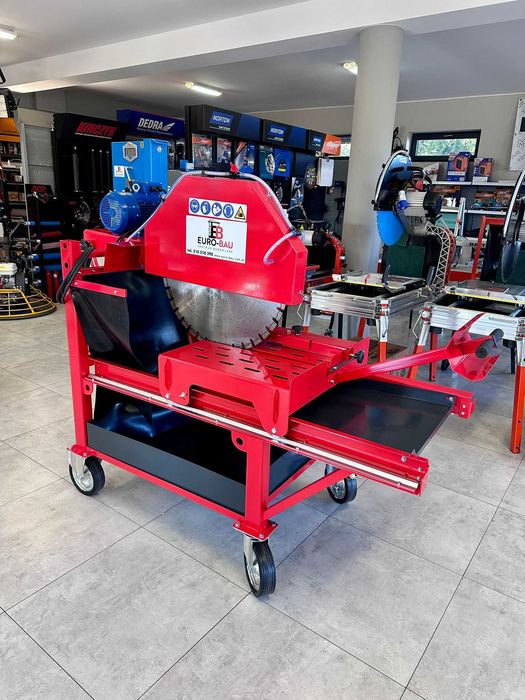 Nowa Przecinarka do pustaków Silki Porothermu S1300 230V 3kW tarcza 650mm piła budowlana do bloczków gazobetonu cegły betonu komórkowego Ytong H+H