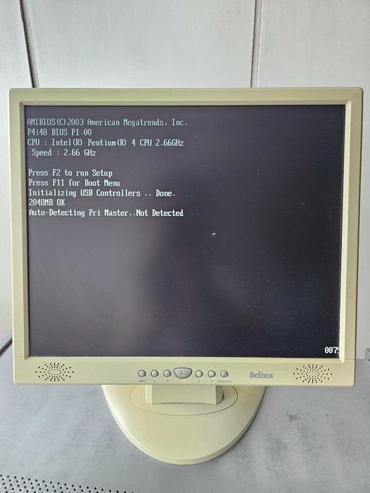 Monitor Belnea 17 cali 10 17 15 (11 17 06) tft LCD
