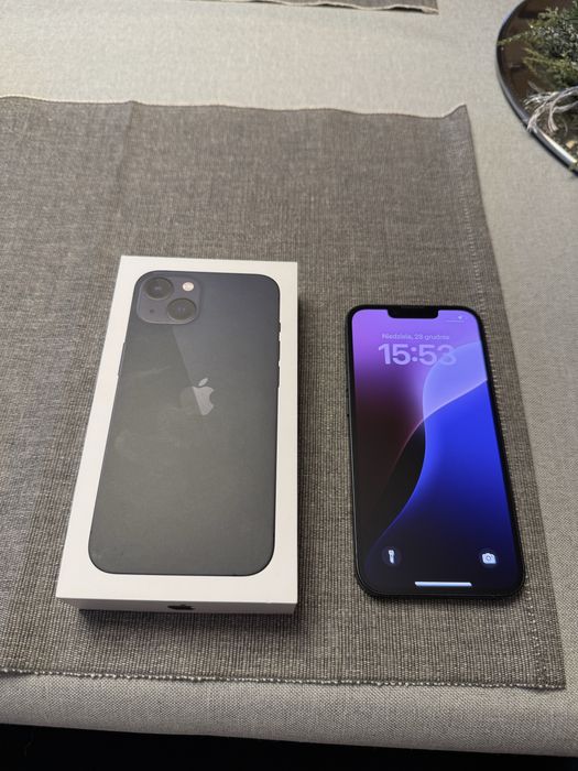 iPhone 13 256GB, czarny! 100% sprawny i zadbany! Okazja!