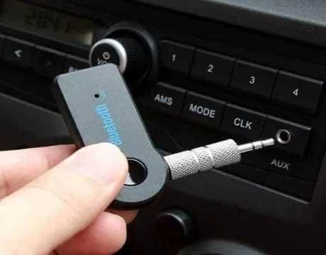 Адаптер Bluetooth AUX з мікрофоном і акумулятором