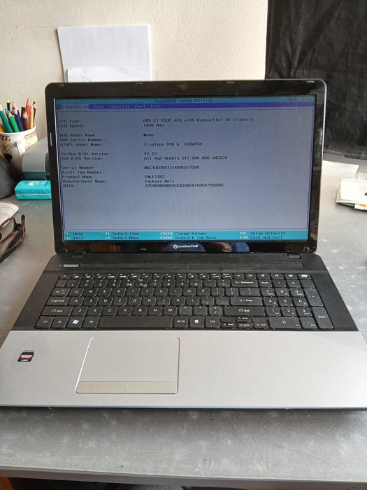 Acer Packard Bell ENLE11BZ AMD 1.2 Bateria /zsilacz