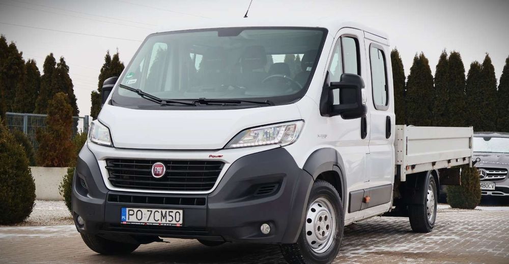 Fiat Ducato  (Nr.280) 2.3 7 miejsc F_VAT_23% (Netto: 38943 zł) Klima Tempomat Navi