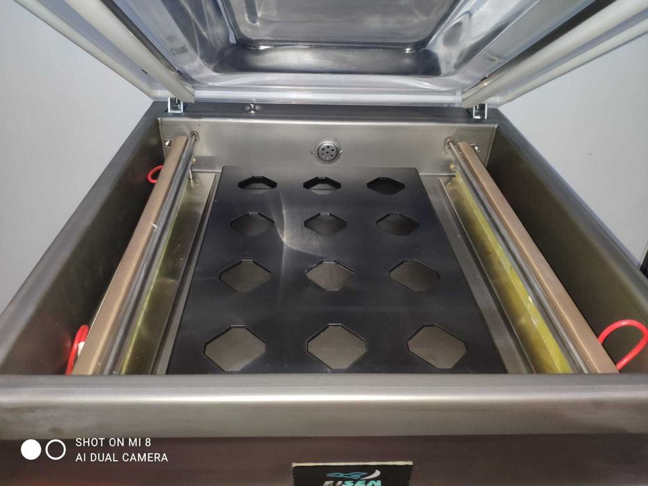 Máquina Profissional de Embalar a Vácuo 50+50cm NOVA