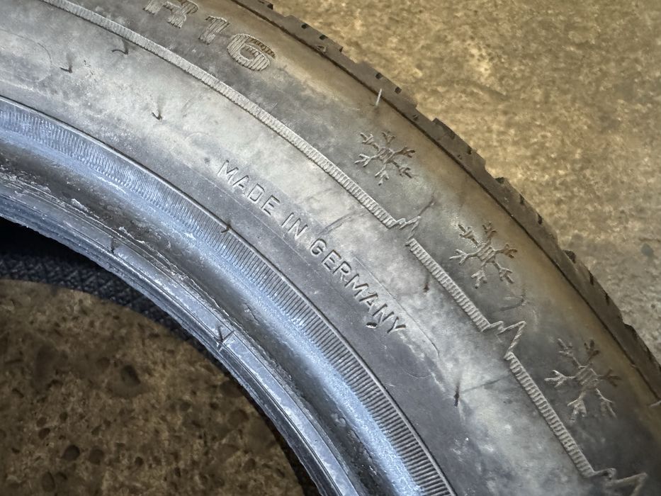 Шини DUNLOP 205/55R16 Резина Колеса 2018р 7.4mm два 7.1mm