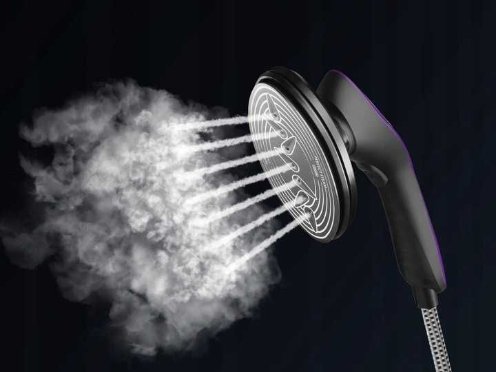 MOCNY Steamer żelazko parowe parownica do ubrań ceramiczna stopa 2500W