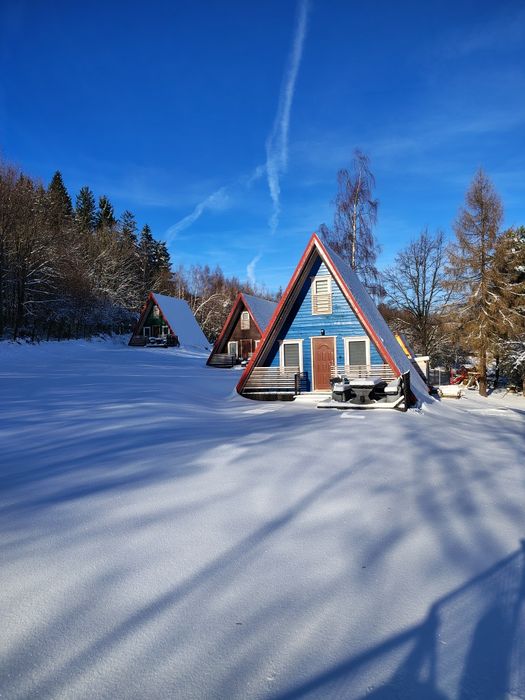 Kolorowe Wzgórze Zagórze, domki, noclegi, sauna, Góry Sowie