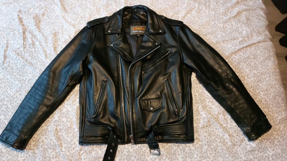 Kurtka skórzana ramoneska