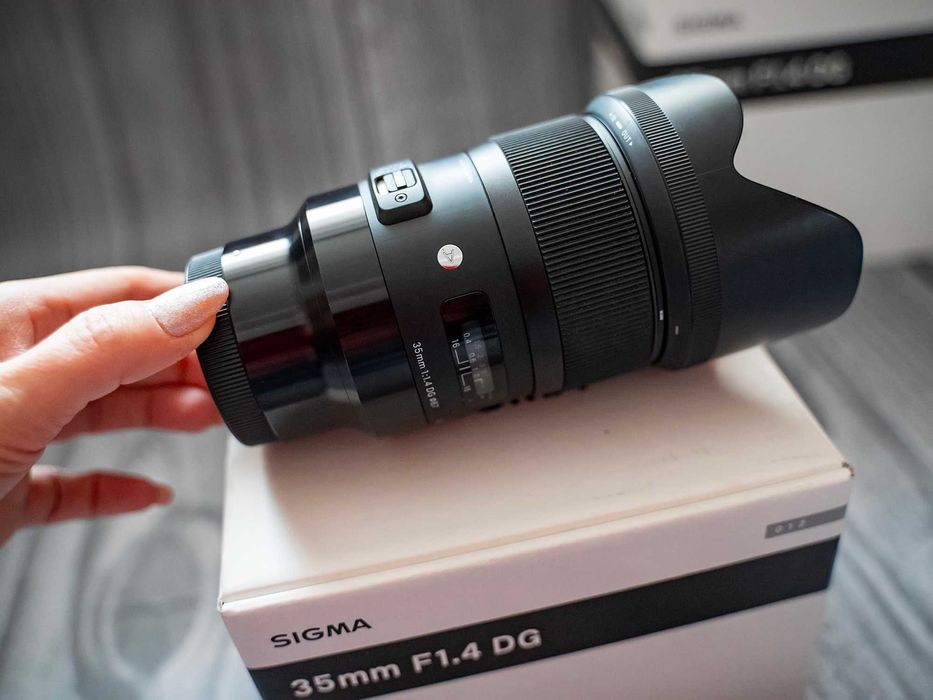 Nowy obiektyw Sigma ART f 1,4 35 mm do sony E