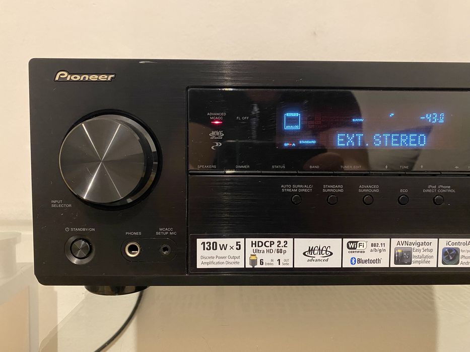 Ресивер підсилювач Pioneer VSX-830-K