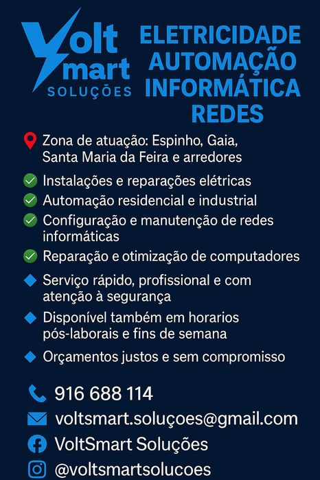 Eletricista - Instalações e Reparações